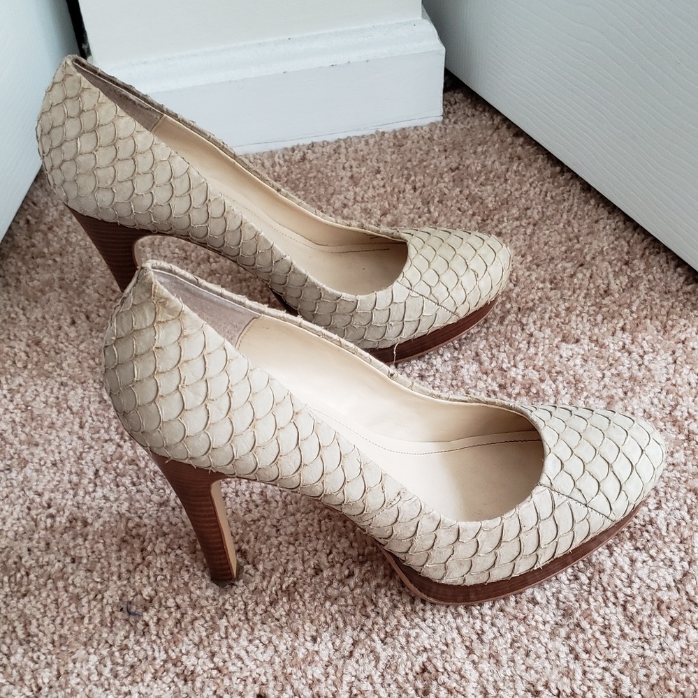 Textured Calvin Klein Pumps